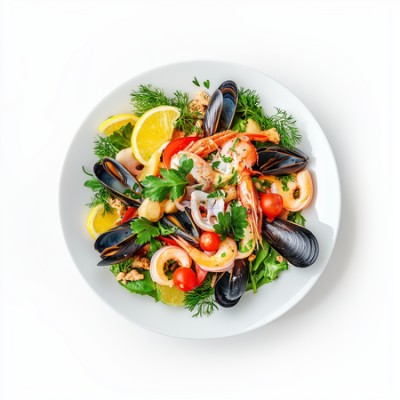 Фирменное блюдо Морской гриль прованс - купить в Песчанке